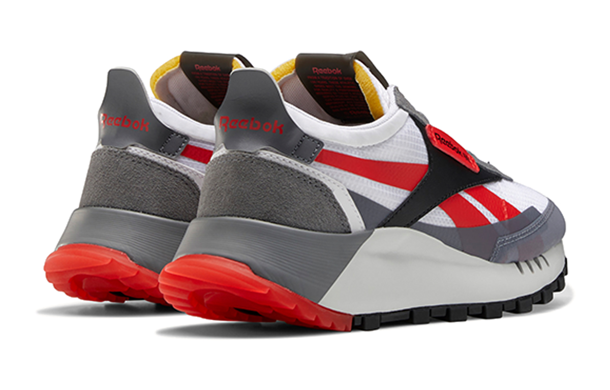 (PS) Reebok Classic Leather Legacy 'White Gray Red' 圖 5