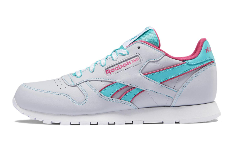 (Youth) Reebok Classic Leather Low 'Grey Blue' FU7973