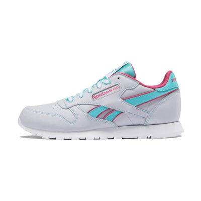 (Youth) Reebok Classic Leather Low 'Grey Blue'