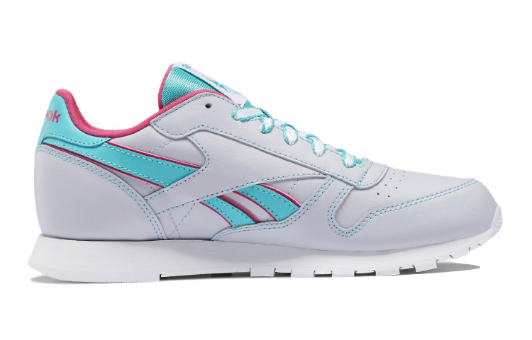 (Youth) Reebok Classic Leather Low 'Grey Blue' 圖 2