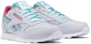 (JR) Reebok Classic Leather Low 'Kelabu Biru' FU7973