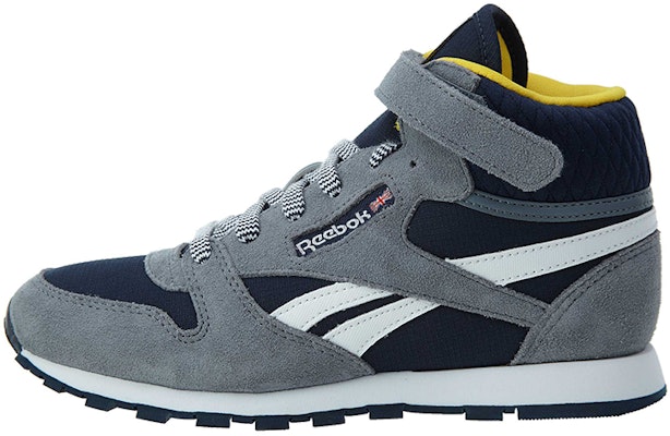 (JR) Reebok Classic Leather Mid Strap 'Polvo de Asteroide' BS5610 Buy (JR) Reebok Classic Leather Mid Strap 'Polvo de Asteroide' BS5610