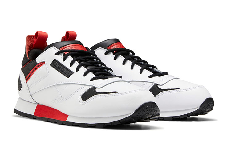 (Youth) Reebok Classic Leather Ree:Dux 'White Black Red' 圖 3