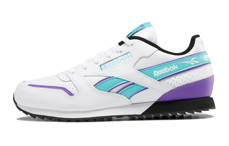(Youth) Reebok Classic Leather Ripple ATI 90s 'White Blue' EG5247