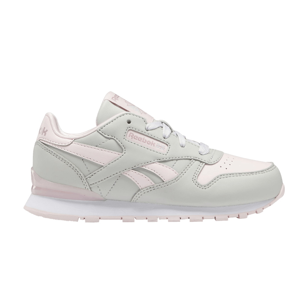 (Youth) Reebok Classic Leather Step 'n' Flash 'Grey Porcelain Pink' GW9173