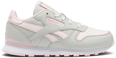 (Youth) Reebok Classic Leather Step 'n' Flash 'Grey Porcelain Pink' GW9173 (Youth) Reebok Classic Leather Step 'n' Flash 'Grey Porcelain Pink' GW9173