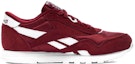 Order (JR) Reebok Klasik Nylon 'Merah Rendah' FU6784