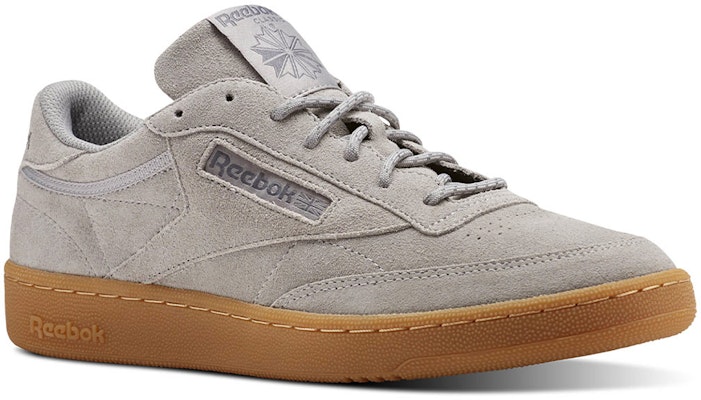 (JR) Reebok Club C 85 'Kelabu' BS9736 Lookbook (JR) Reebok Club C 85 'Kelabu' BS9736