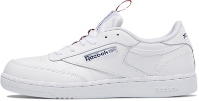 (Youth) Reebok Club C 85 'White Blue' EG5282 (Youth) Reebok Club C 85 'White Blue' EG5282