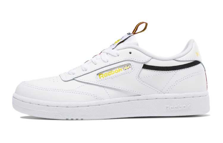 (Youth) Reebok Club C 85 'White Yellow' EG5284