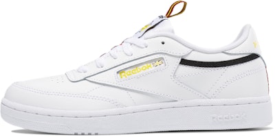(Youth) Reebok Club C 85 'White Yellow' EG5284 (Youth) Reebok Club C 85 'White Yellow' EG5284