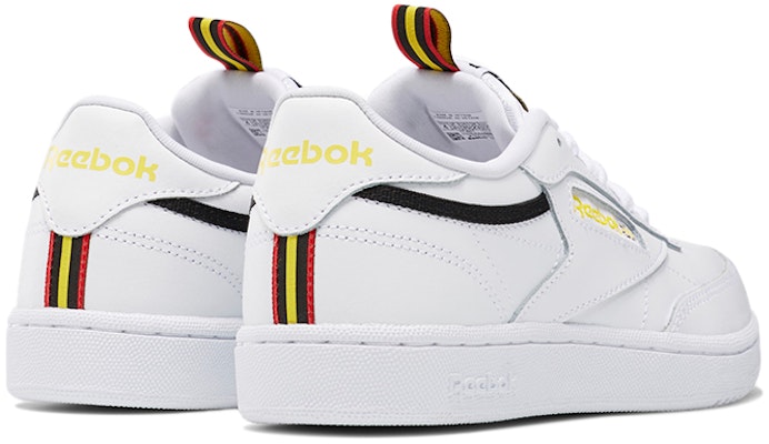 (Youth) Reebok Club C 85 'White Yellow' EG5284 Shop (Youth) Reebok Club C 85 'White Yellow' EG5284