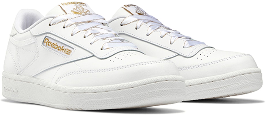 (JR) Reebok Club C 'Blanco Oro' DV9412 Lookbook (JR) Reebok Club C 'Blanco Oro' DV9412