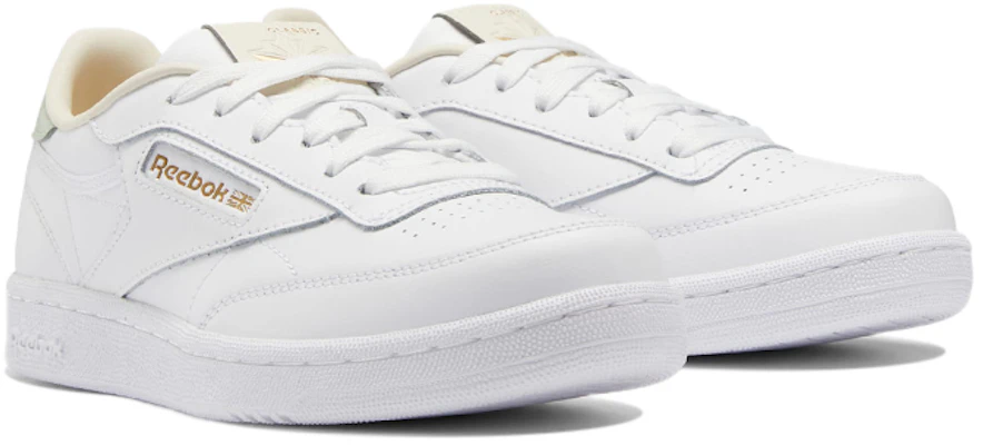 (Youth) Reebok Club C 'White Yellow' GW6177 Lookbook (Youth) Reebok Club C 'White Yellow' GW6177
