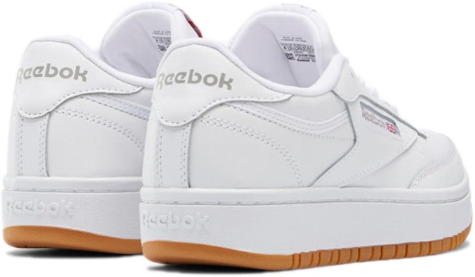 (Youth) Reebok Club C Double 'Snow White' GX7835 Shop (Youth) Reebok Club C Double 'Snow White' GX7835