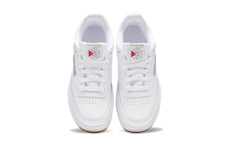 Purchase 大童 Reebok Club C Double 舒適 耐磨 低筒 兒童板鞋 雪白