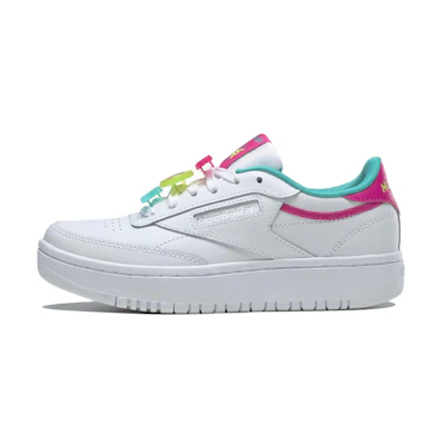 (Youth) Reebok Club C Double 'White Blue Pink'