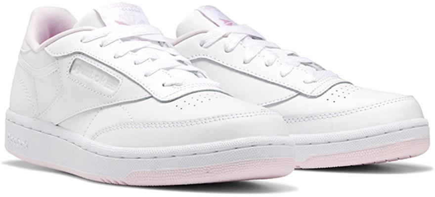 (Preschool) Reebok Club C Skate shoes 'White Pink' EF3216 Lookbook (Preschool) Reebok Club C Skate shoes 'White Pink' EF3216