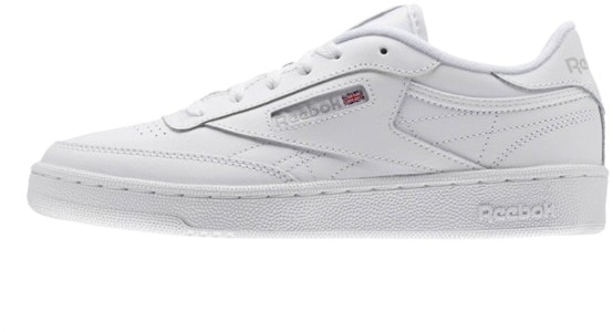 大童 Reebok Club C 休閒 防滑透氣 低筒 兒童板鞋 白 Buy 大童 Reebok Club C 休閒 防滑透氣 低筒 兒童板鞋 白