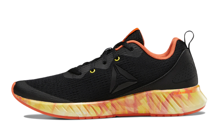 (Youth) Reebok Flashfilm Runner 'Black Orange' DV7626