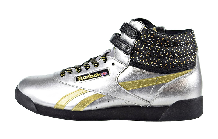 (Youth) Reebok Freestyle Hi 'Birthday Silver' BD2433