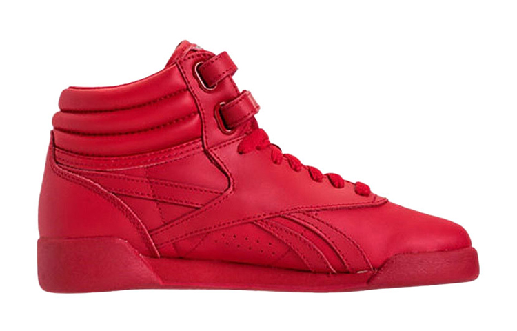 (Youth) Reebok Freestyle Hi 'Red' 圖 2