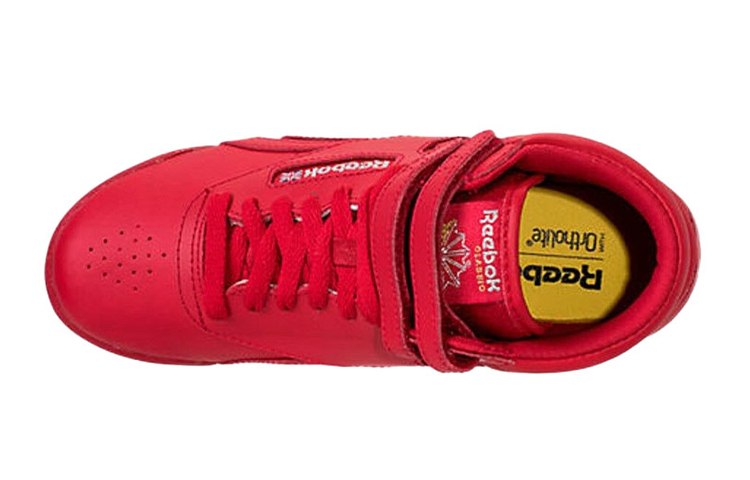 Lookbook (JR) Reebok Freestyle Hi "红色" BD5006