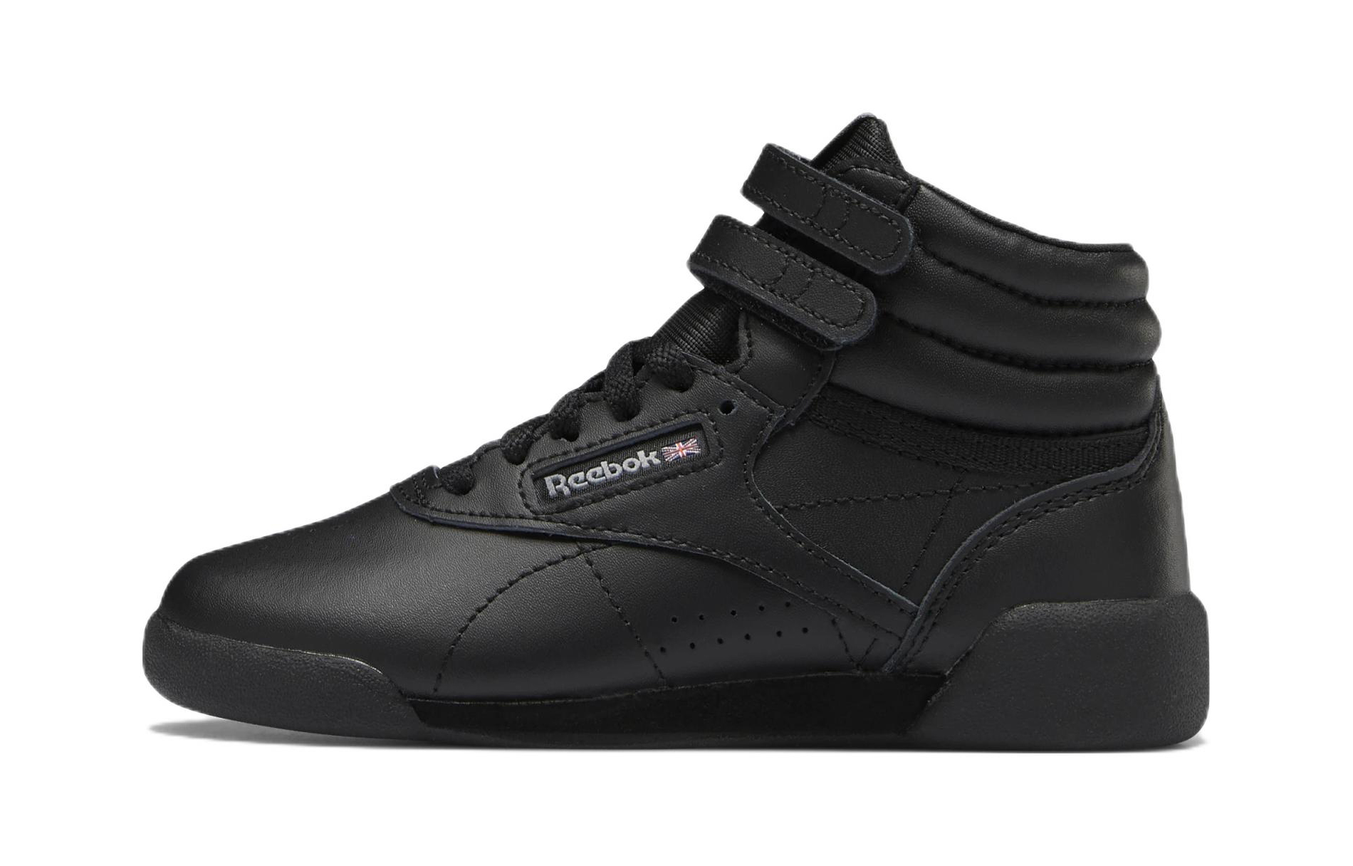 (Youth) Reebok Freestyle High 'Black Pure Grey' GX7228