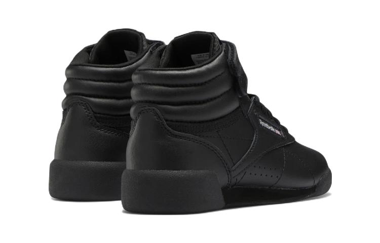 Shop （青少年）Reebok Freestyle 高筒運動鞋 '黑色純灰' GX7228