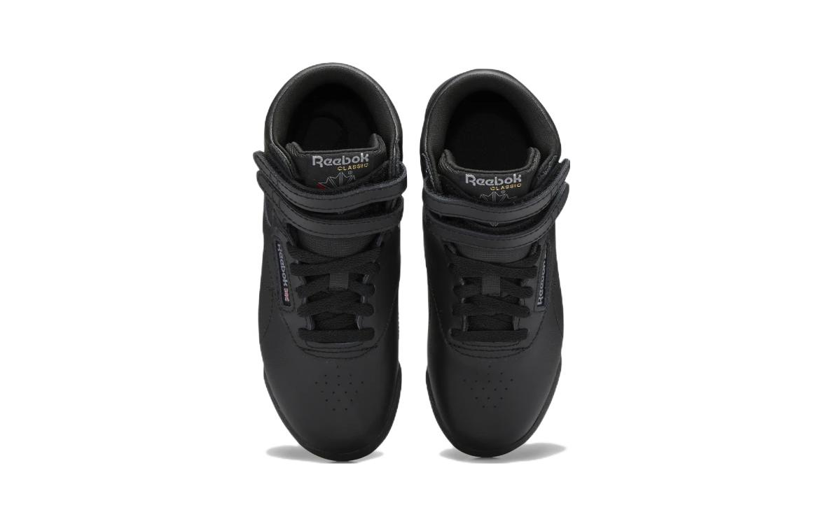 (Youth) Reebok Freestyle High 'Black Pure Grey' 圖 5