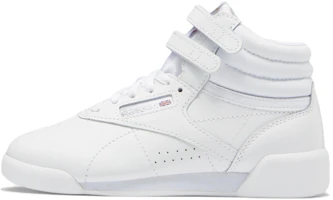(Youth) Reebok Freestyle High 'Triple White' GX7225 (Youth) Reebok Freestyle High 'Triple White' GX7225