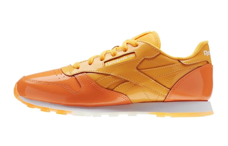 (Youth) Reebok Junior Classic Leather &#x27;Orange&#x27; BS7243