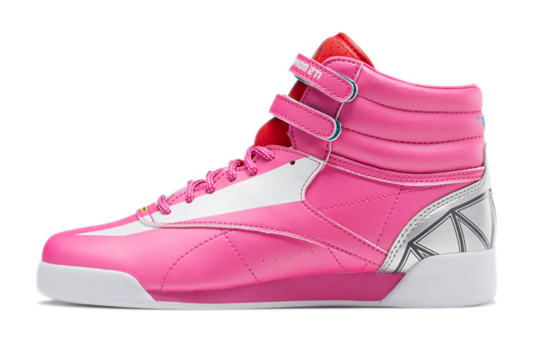 Buy (JR) Reebok Power Rangers x Freestyle Hi 'Skuad Dino Merah Jambu' GX2832