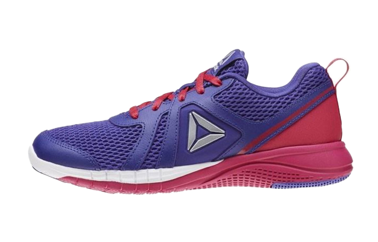(Youth) Reebok Print Run 2.0 'Purple' BD5066