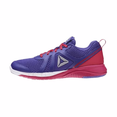 (Youth) Reebok Print Run 2.0 'Purple'