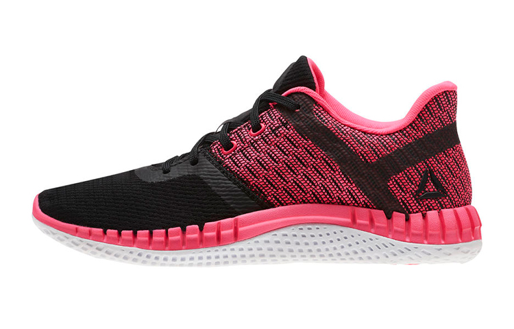 (Youth) Reebok Print Run Next 'Pink Black' CN2265