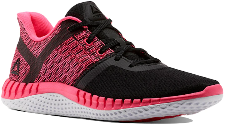 (Youth) Reebok Print Run Next 'Pink Black' CN2265 Lookbook (Youth) Reebok Print Run Next 'Pink Black' CN2265