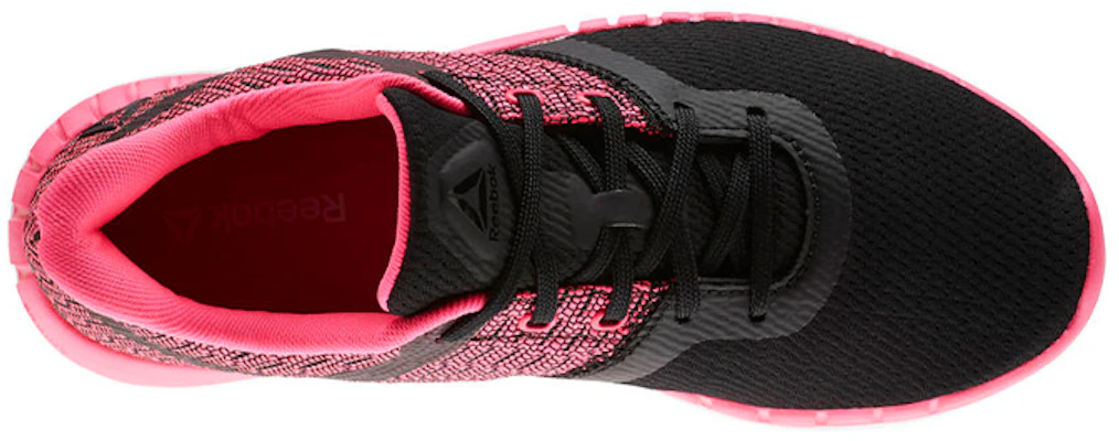 (Youth) Reebok Print Run Next 'Pink Black' CN2265 Shop (Youth) Reebok Print Run Next 'Pink Black' CN2265
