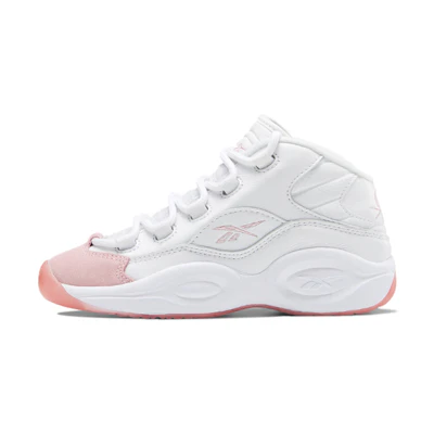(Youth) Reebok Question Mid 'Pink Toe'