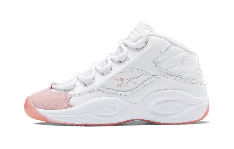 (Youth) Reebok Question Mid 'Pink Toe' GX9365