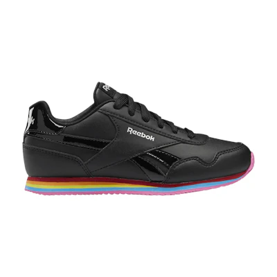 (Youth) Reebok Royal Classic Jog 3 'Black Rainbow'