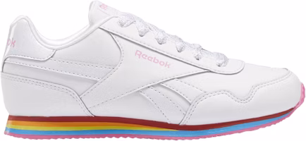 (Youth) Reebok Royal Classic Jog 3 'Rainbow' GW3708 (Youth) Reebok Royal Classic Jog 3 'Rainbow' GW3708