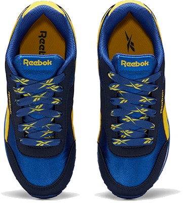 (JR) 리복 로얄 클래식 조거 2.0 (블루/옐로우) FZ3115 Shop (JR) 리복 로얄 클래식 조거 2.0 (블루/옐로우) FZ3115