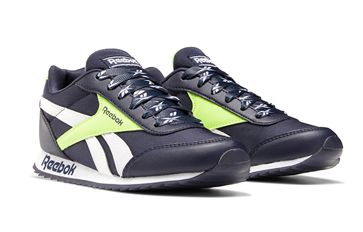 Lookbook (JR) (ユース) リーボック ロイヤル クラシック ジョガー2.0 'ディープブルー' FW9257 FW9257