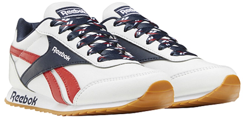 (JR) Reebok Royal Classic Jogger 2.0 'Putih Biru Merah' FW8913 Lookbook (JR) Reebok Royal Classic Jogger 2.0 'Putih Biru Merah' FW8913