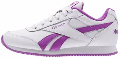 (Youth) Reebok Royal Classic Jogger 2.0 'White Purple' BS8004 (Youth) Reebok Royal Classic Jogger 2.0 'White Purple' BS8004