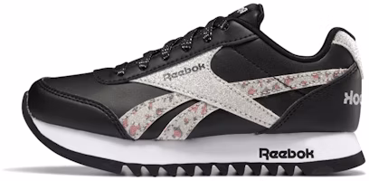 (Youth) Reebok Royal Classic Jogger 2 Platform 'Black Retro Low-Top' H01029 (Youth) Reebok Royal Classic Jogger 2 Platform 'Black Retro Low-Top' H01029