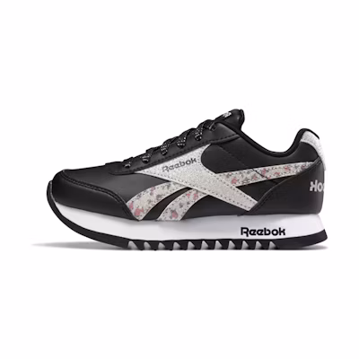 (Youth) Reebok Royal Classic Jogger 2 Platform 'Black Retro Low-Top'