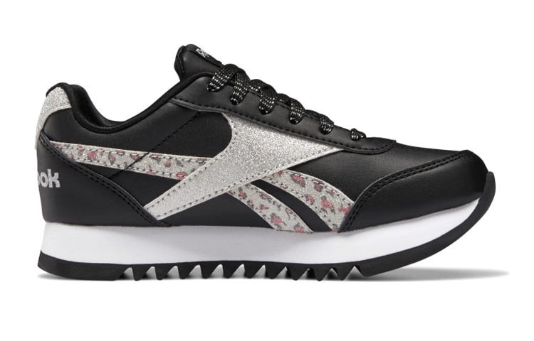 Order (JR) 锐步皇家经典慢跑者2号平台“黑色复古低帮” H01029