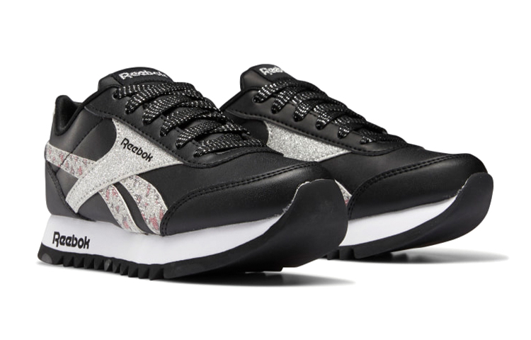 Lookbook (Youth) Reebok Royal Classic Jogger 2 Platform 'Black Retro Low-Top' H01029